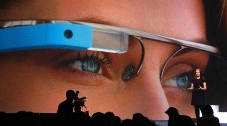 google glass cinema large wearable