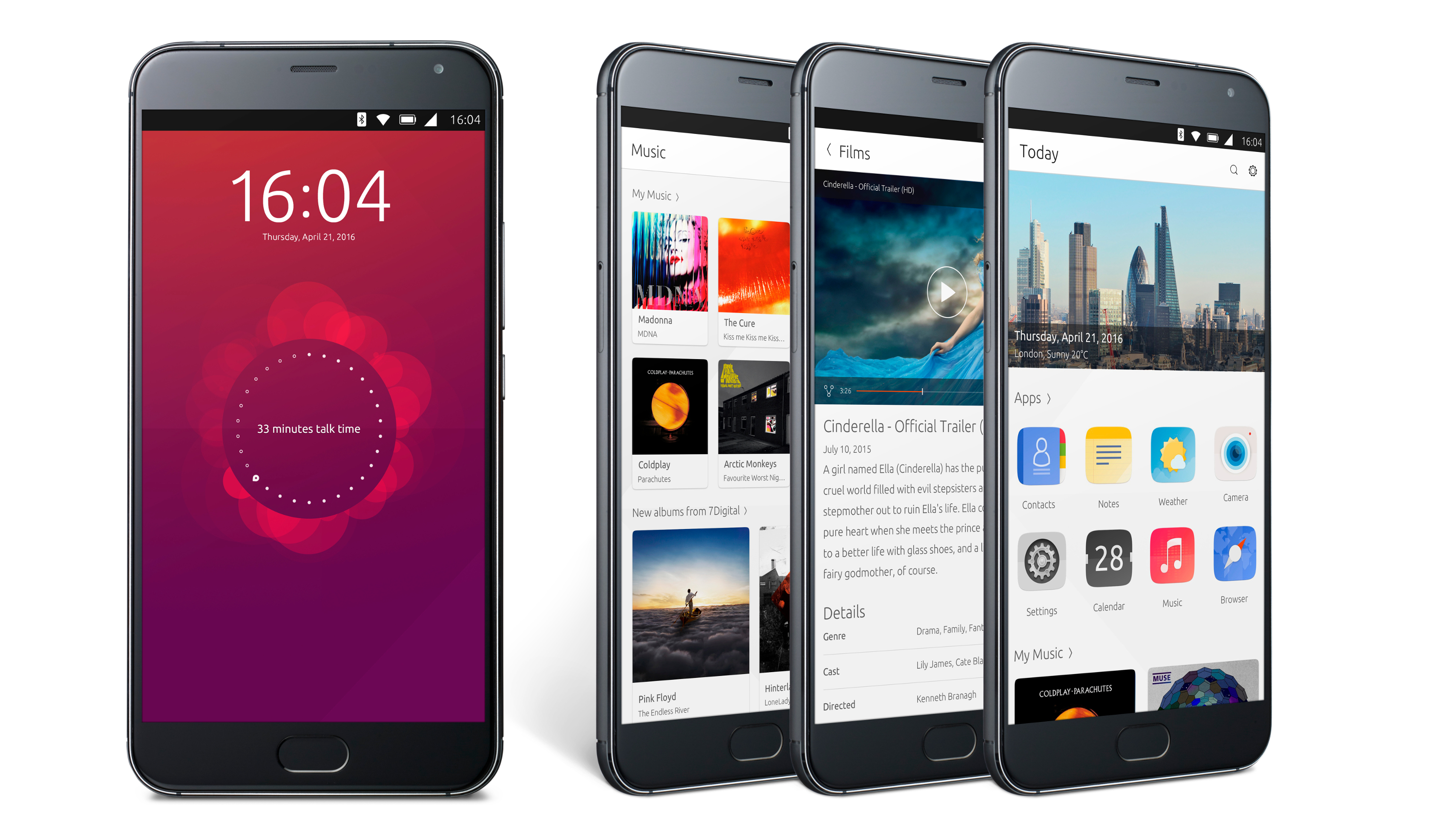 Системный лаунчер. Meizu Pro 5 Ubuntu Touch. Phone os. Phone os Design.