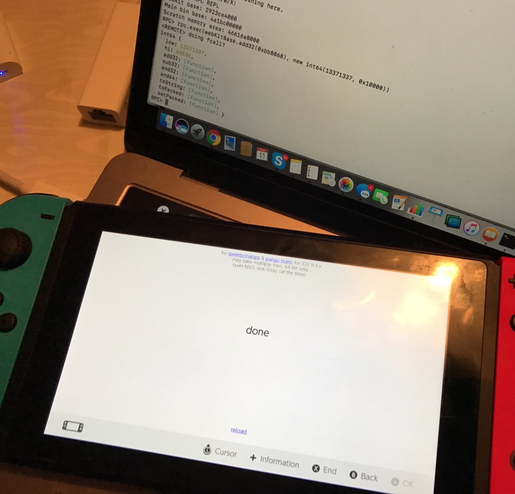 what is a hacked nintendo switch