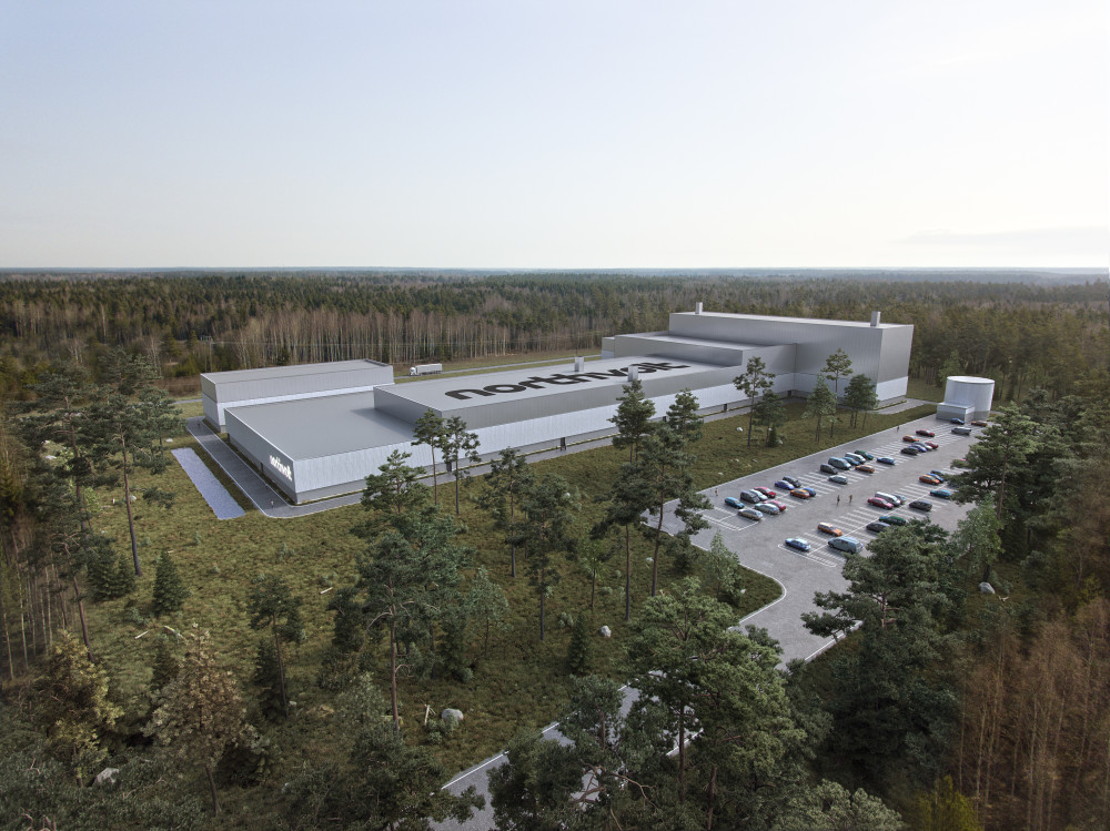 The Northvolt Ett battery plant near the Arctic Circle. Image credit: Northvolt