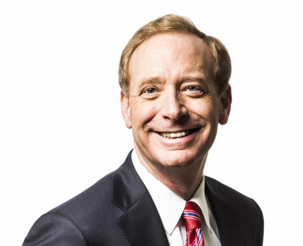 Microsoft president Brad Smith. Image Credit: Microsoft