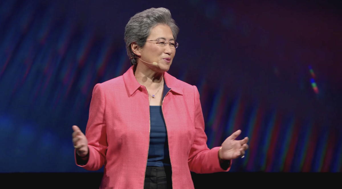 AMD chief executive Lisa Su. Image credit AMD