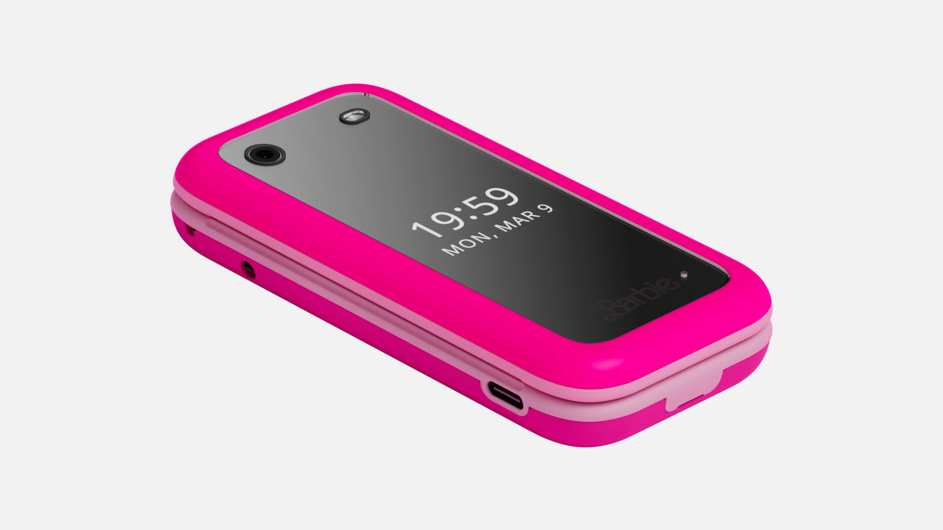 HMD Barbie Flip Phone Tackle Smartphone Addiction Silicon UK