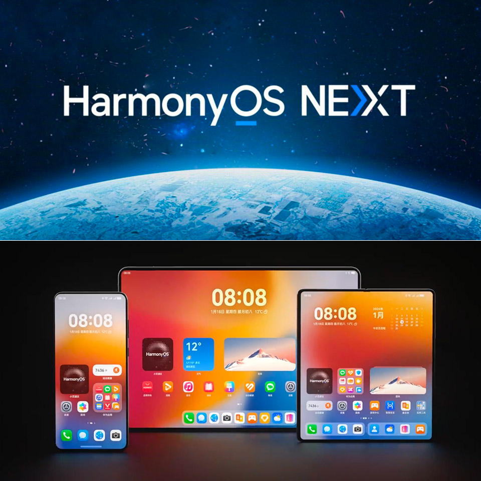 Huawei's HarmonyOS Next. Image credit: Huawei