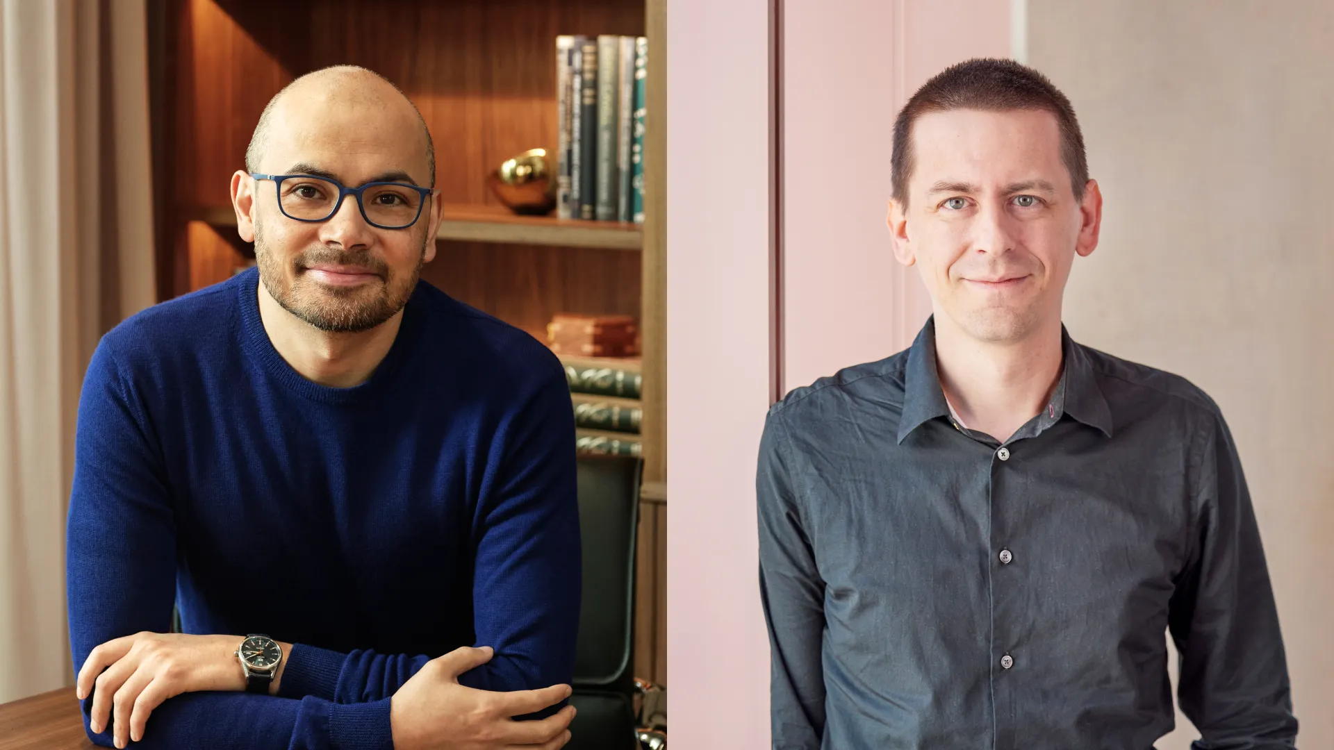 Google DeepMind co-founder Demis Hassabis and director John Jumper. Image credit: DeepMind