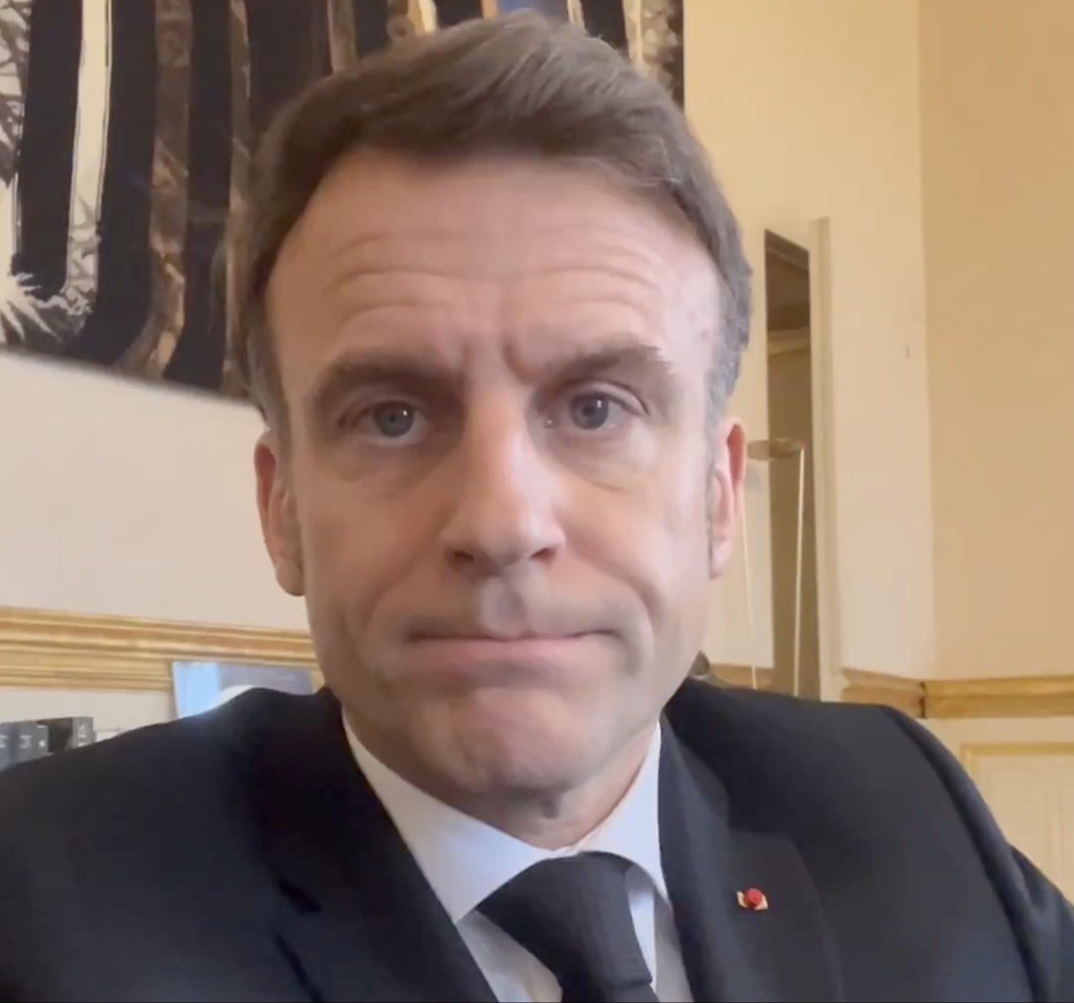 Macron Shares Deepfakes As AI Summit Begins